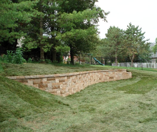 Heinen Kansas City Retaining Wall Drainage Construction